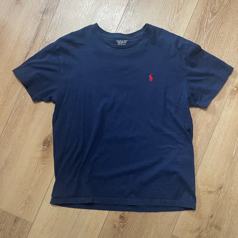 Polo by Ralph Lauren Men's Navy T-Shirt